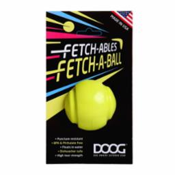 Doog USA FFB03 Yellow Fetchable Ball