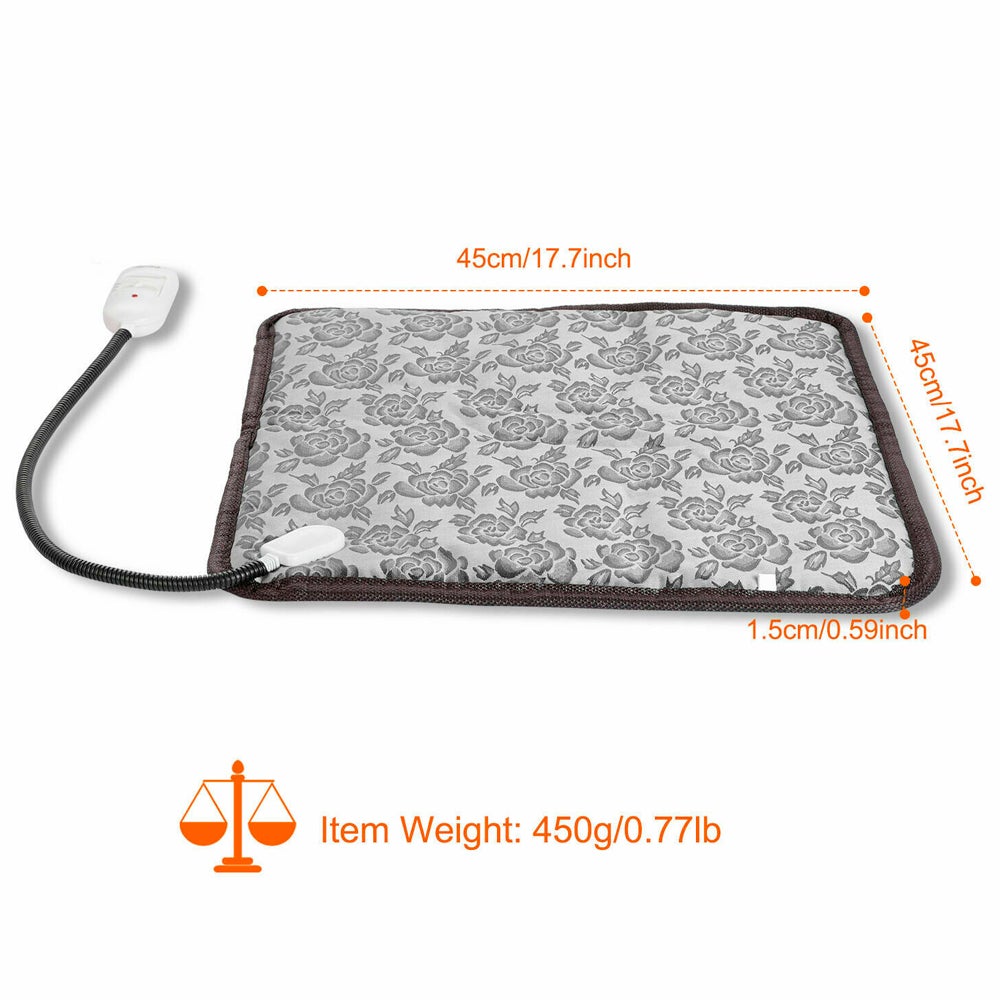 Thermal Heating Waterproof Bed Pad for Pets with Adjustable