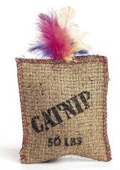 Ethical Cat Jute Feather Sack - 2984