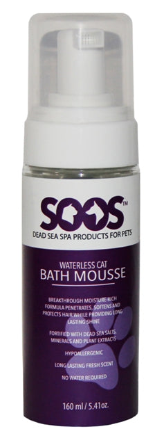 Soos PP106 Waterless Cat Bath Dead Sea Mousse - 220 ml.